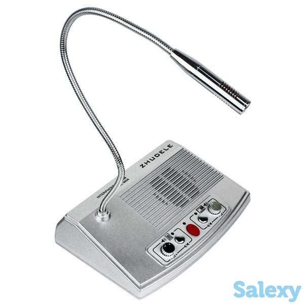 Продам переговорное устройство клиент – кассир с REC выходом под запись и AUX входом, Zhudele ZDL-9906, фотография 1