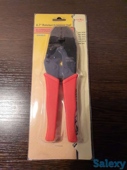 Обжимной инструмент обжиматель кримпер обжимник для клемм, фотография 3