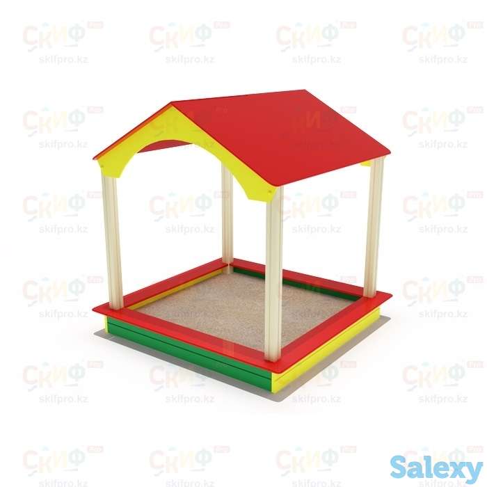 Песочный дворик домик ИО 534, фотография 1