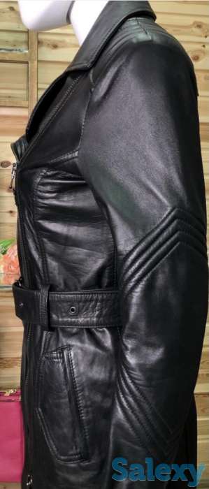 Стильное кожаное пальто Loriblu, фотография 2