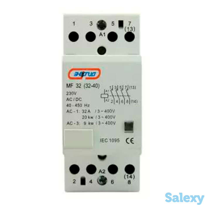Модульный контактор МF 32 4P 32A Энергия, фотография 1