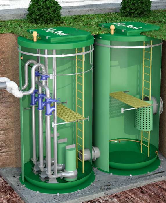 Кнс (канализационная насосная станция), фотография 1