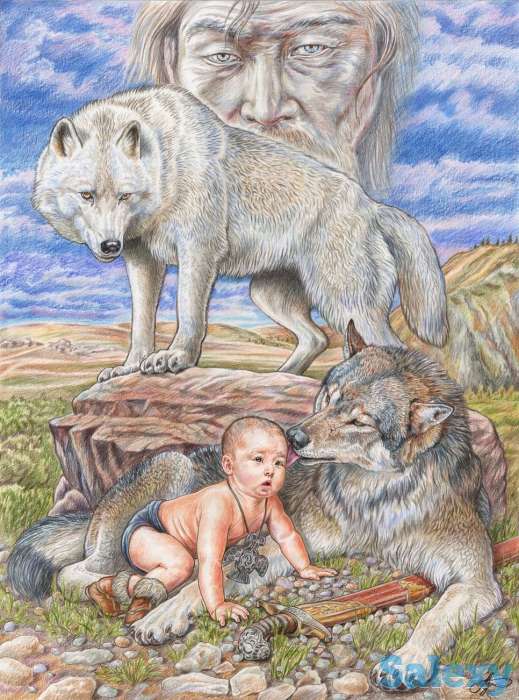 Картина «Чингис. Заветы белого волка», фотография 1