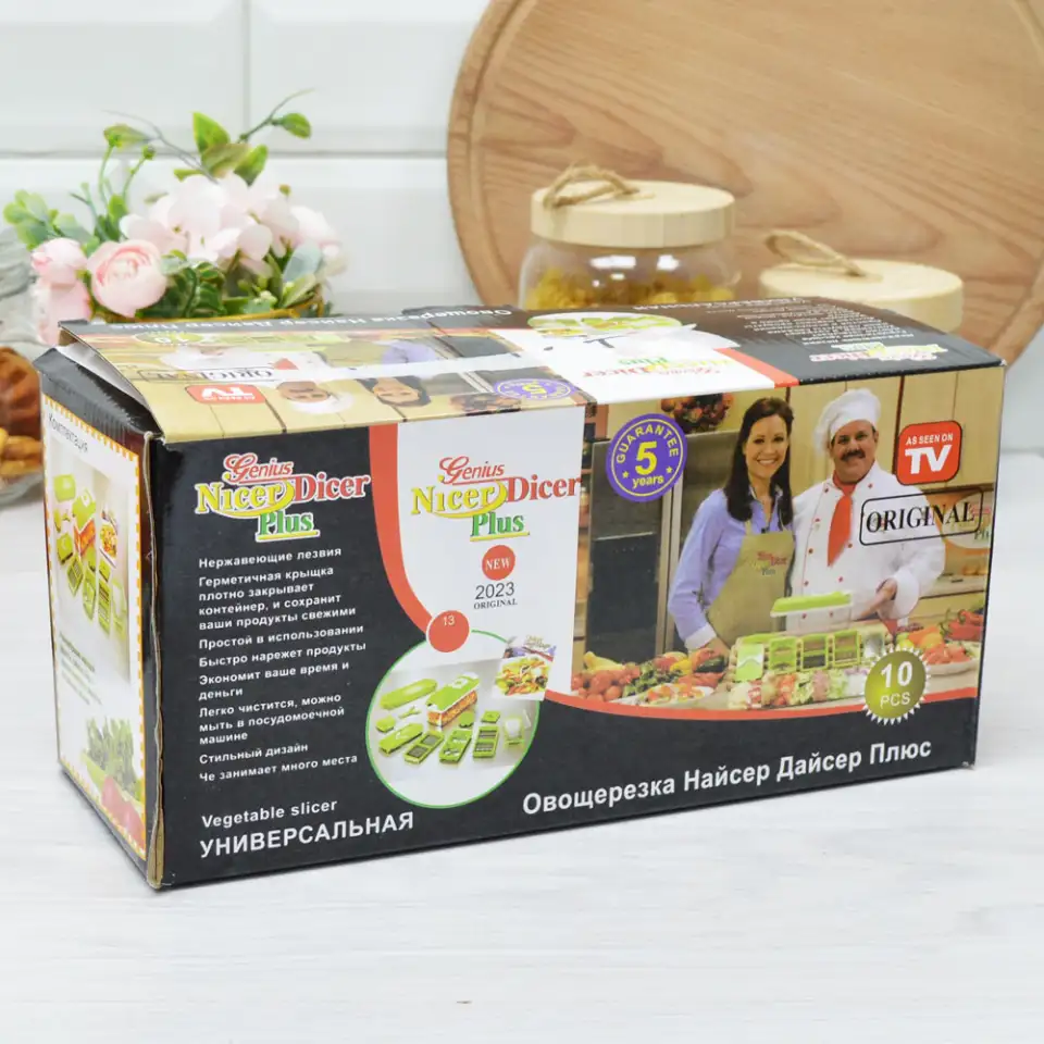 Овощерезка-шинковка Nicer Dicer Plus, фотография 1