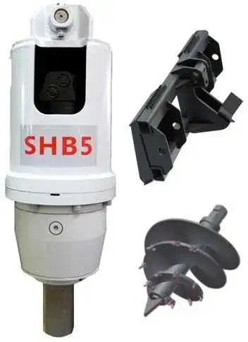 Ямобур гидробур для мини-погрузчика., фотография 1