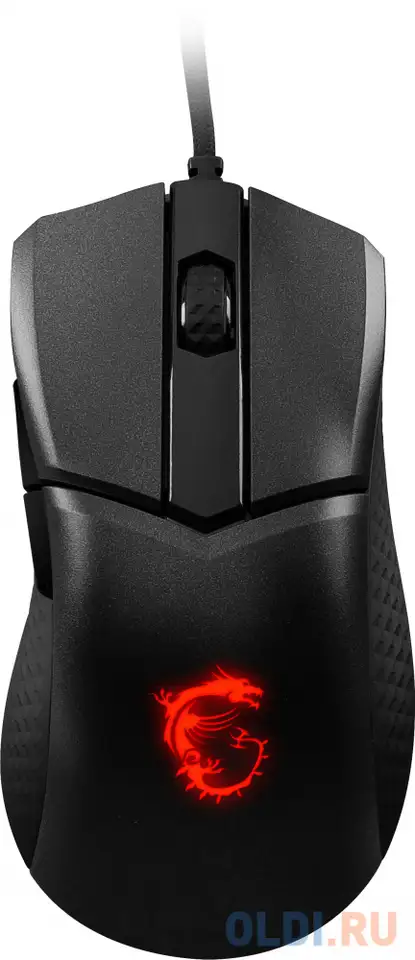 Мышь проводная msi clutch gm31 lightweight чёрный usb, фотография 1