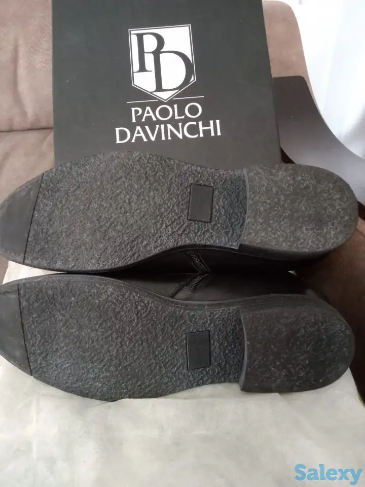 Мужские кожаные демисезонные ботинки., фотография 7