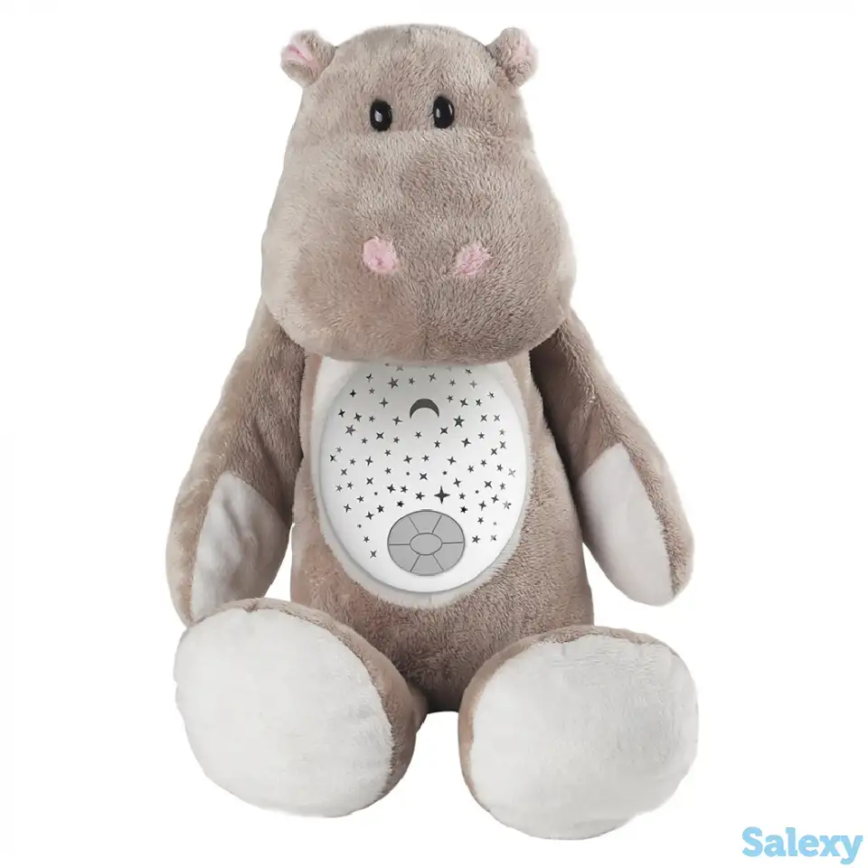 Мягкая игрушка-проектор PITUSO БЕГЕМОТИК (свет,звук), фотография 1