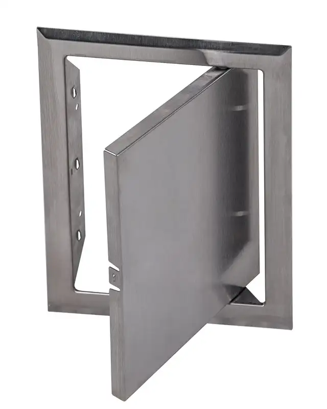 Люк нержавеющий круглый; прямоугольный; овальный, фотография 1