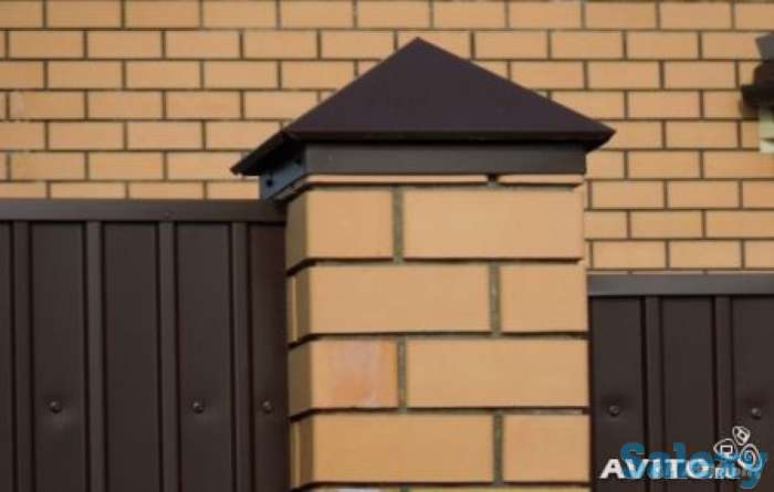 колпаки для забора, фотография 2