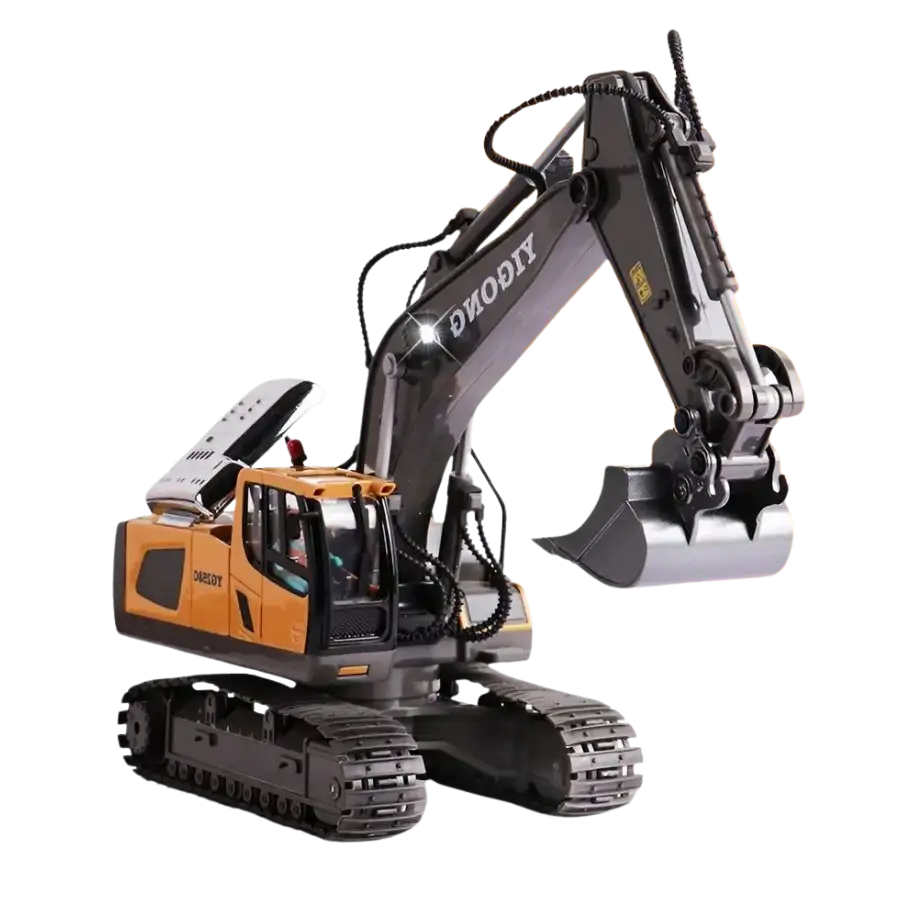 Экскаватор детский реалистичный на радиоуправлении., фотография 2