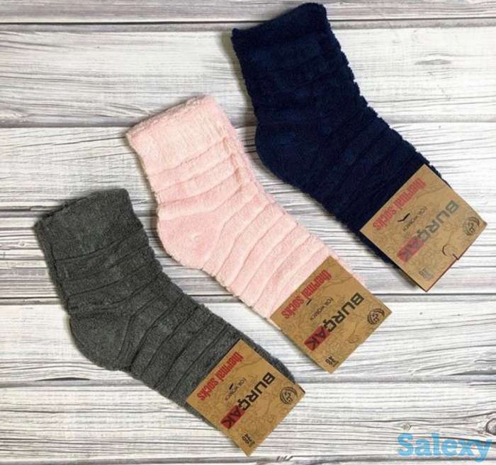Носки женские (махровые, термо) Турция и Корея, фотография 2