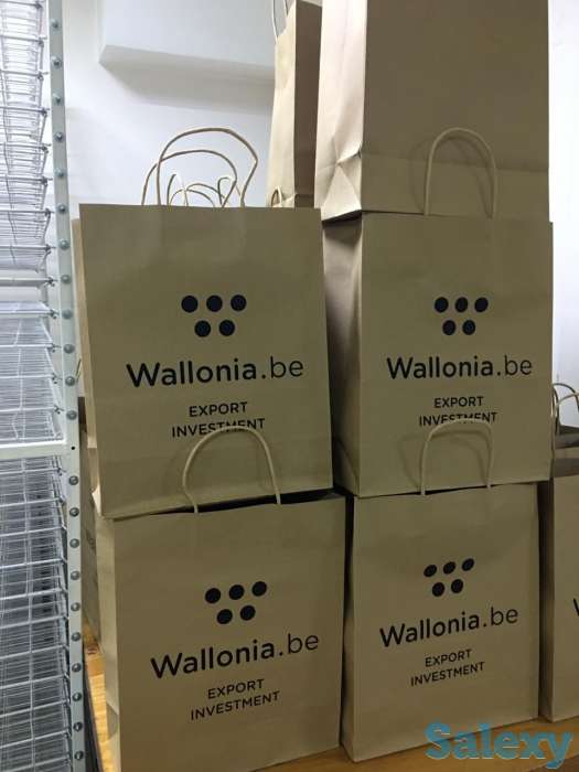 Бумажные  и крафтовые пакеты с логотипом, фотография 13