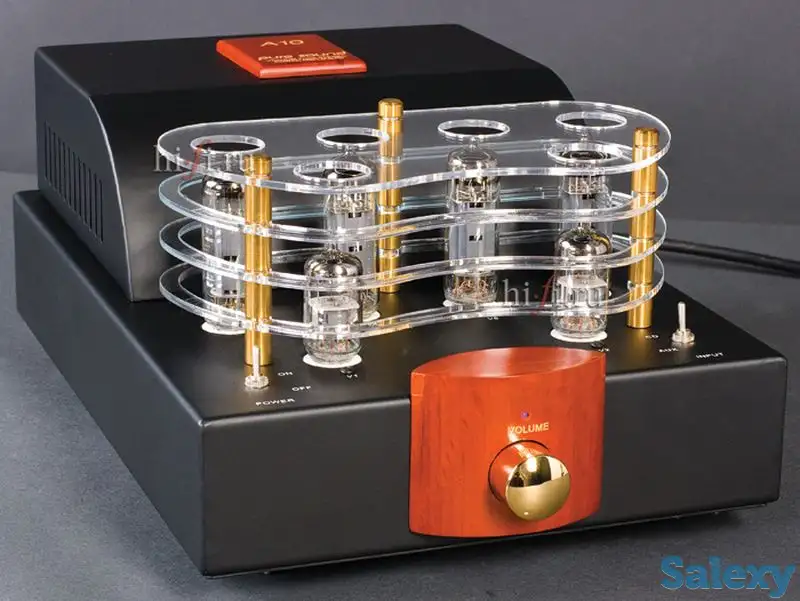 комплект колонок с ламповым усилителем! супер звук, фотография 7