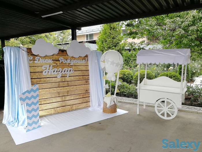 Оформление шарами, гелиевые шары, фигуры, фотография 7