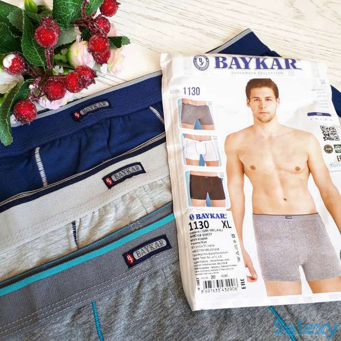 Боксеры мужские однотонные и цветные, фотография 6