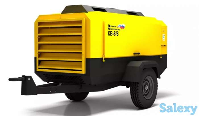 Компрессор винтовой дизельный КВ-12/12 Cummins (без капота), фотография 3