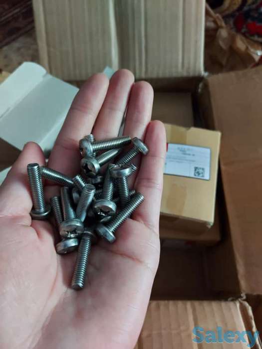 Винты с полукруглой головкой DIN 7985 H крестообразный шлиц PH PHILLIPS нержавеющие, фотография 2