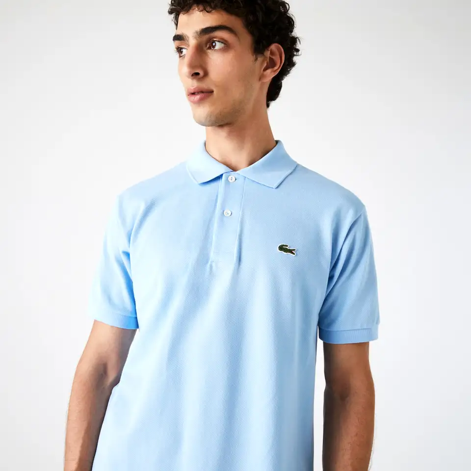 Мужское поло lacoste l1212 classic fit, фотография 1