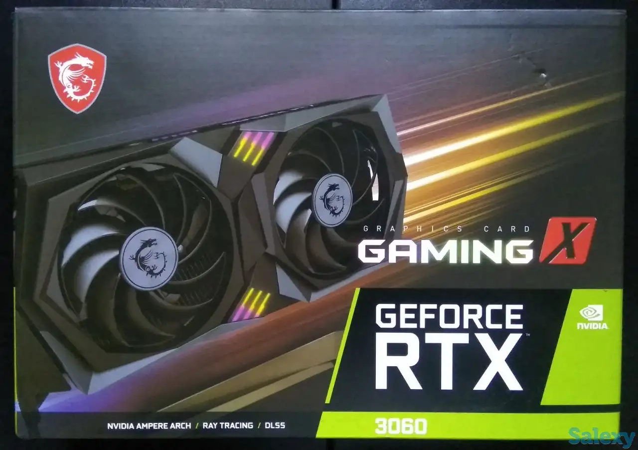 GeForce MSI RTX 3060 Gaming X 12G, фотография 1