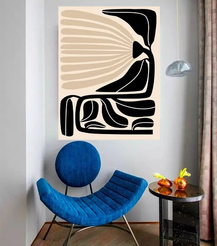 Интерьерная картина ручной работы. Декор на стену. Абстракция. Цветы, фотография 4