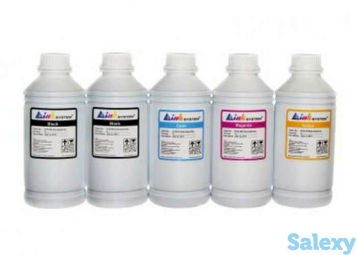 Светостойкие чернила inksystem 1000мл (5 цветов), фотография 1