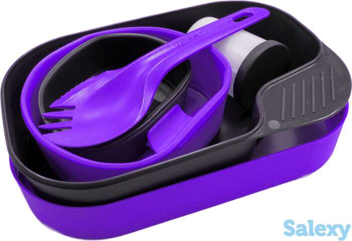 Набор посуды wildo camp-a-box complete blueberry, фотография 1