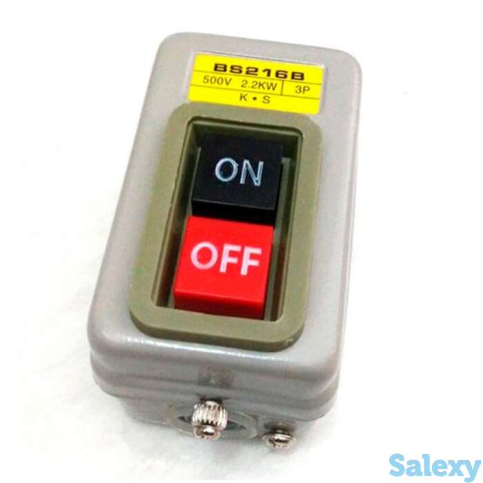 Пост кнопочный BS216B 3P 10A Энергия, 100 шт, фотография 1