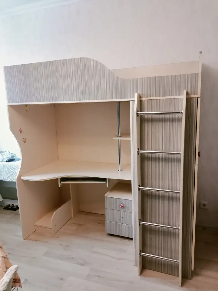 кровать со столом для школьника, фотография 2