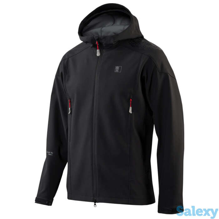 Ветровка мужская софт шелл сивера верес про 2.0 черная, фотография 1