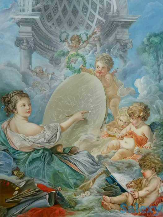 Портрет на заказ, картины, роспись стен, барельеф, фотография 8