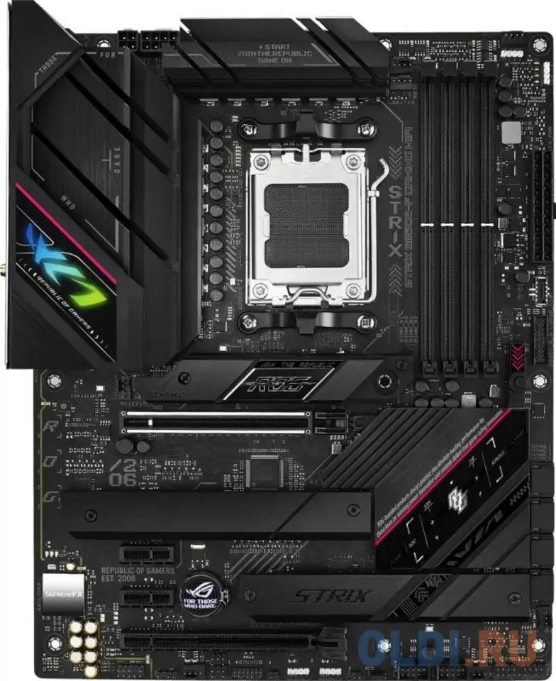 Материнская плата asus rog strix b650e-f gaming wifi, фотография 1