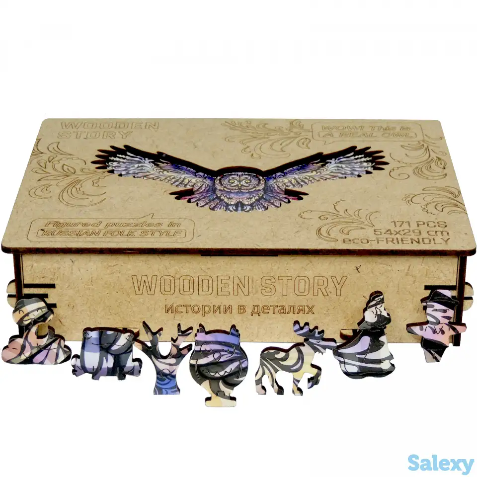 Уникальные эко-пазлы от Woodenstory, фотография 14