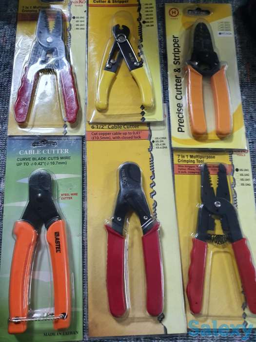 Кусачки и стриппер для зачистки кабеля проводов Тайвань, фотография 1