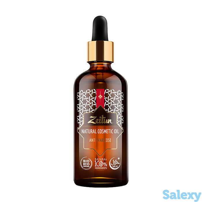 Масло для тела zeitun natural cosmetic oil №4 anti-varicose, фотография 1