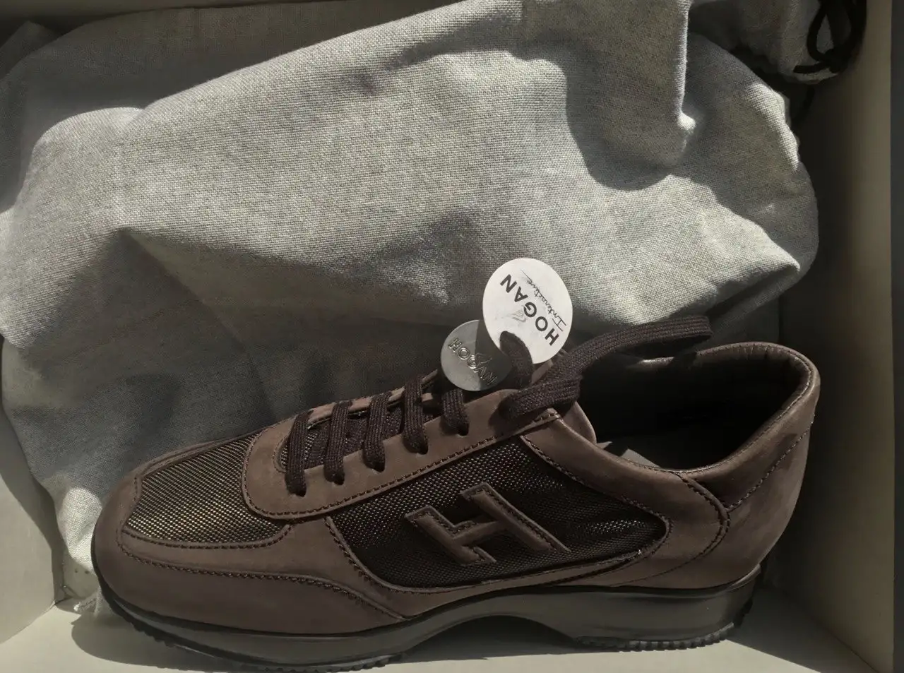 Кроссовки Hogan Interactive Brown, фотография 1