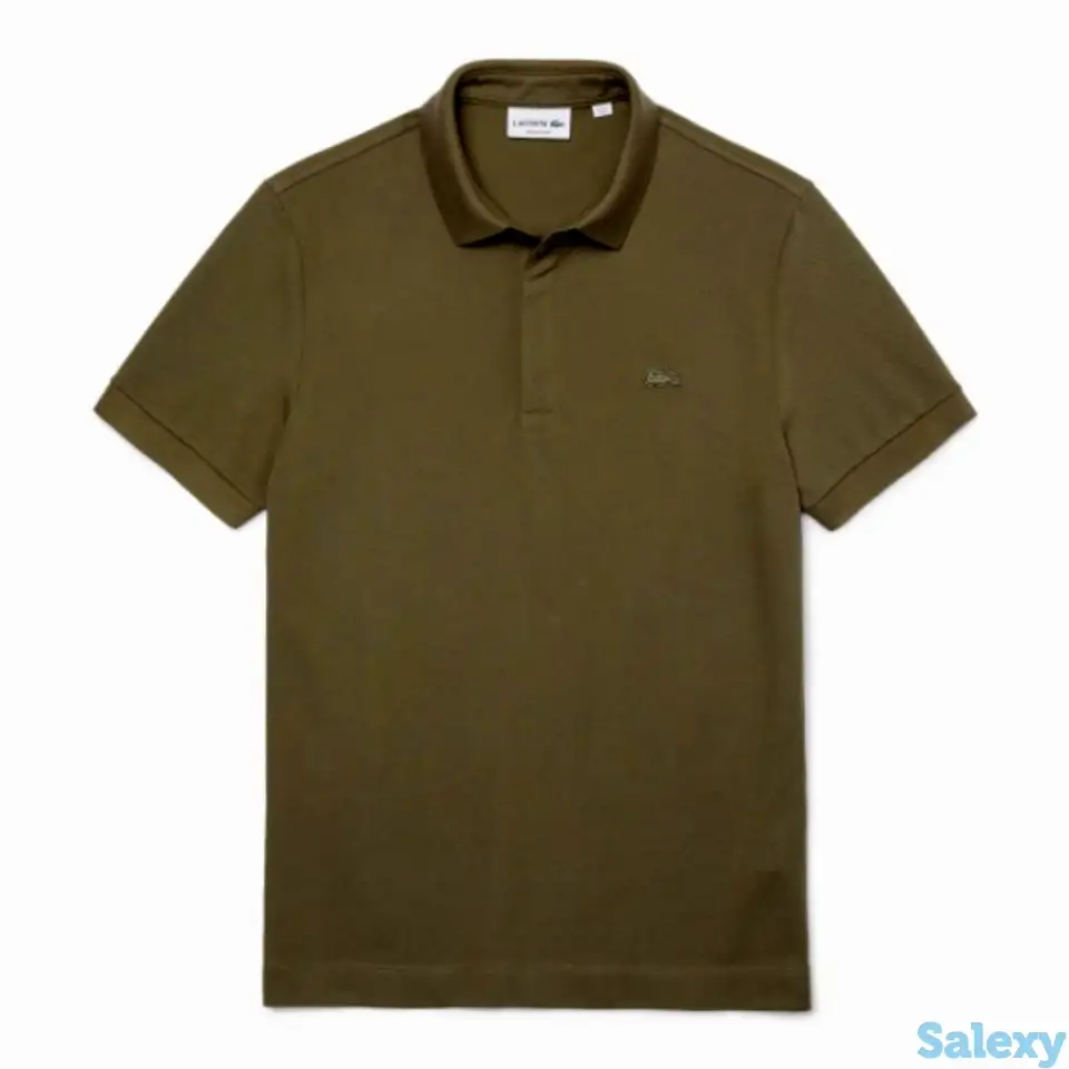 Мужское поло lacoste paris polo regular fit, фотография 1