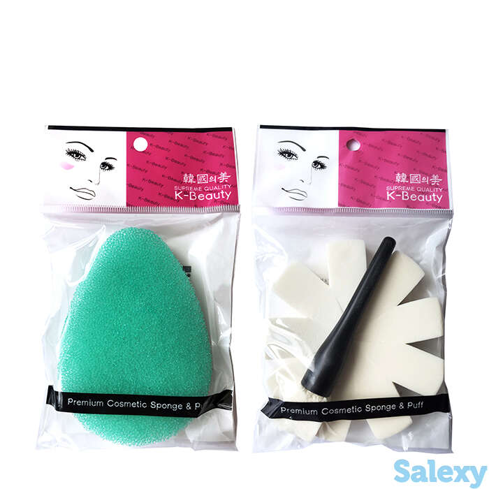 Набор спонжей для лица K-Beauty 