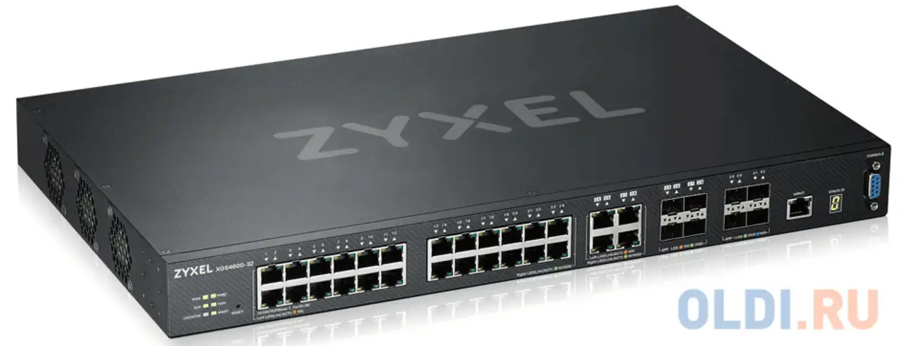 Zyxel zyxel xgs4600-32 l3 managed switch, 28 port gig and 4x, фотография 1