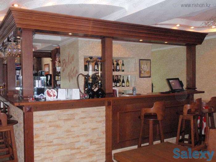 Ресепшен, барные стойки, мебель для кафе, ресторанов, бильярдных, фотография 1