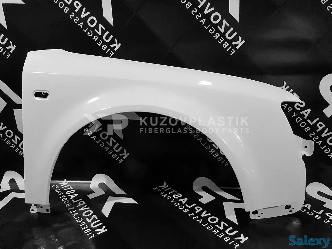 Крыло на Ауди А4 B6 из стеклопластика., фотография 3