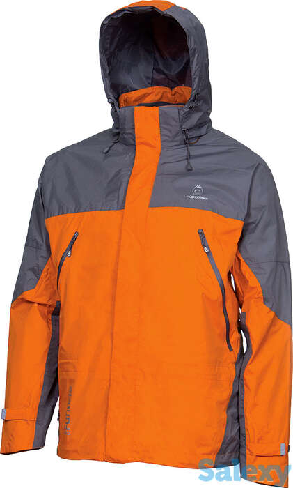 Ветровка мужская непромокаемая мембранная снаряжение funride pro синяя/серая, фотография 1