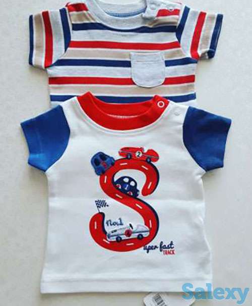 Футболки mothercare набор. Детская одежда, фотография 1