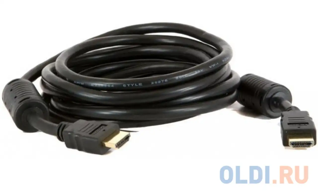 Кабель hdmi 7.5м 5bites apc-014-075 круглый черный, фотография 1
