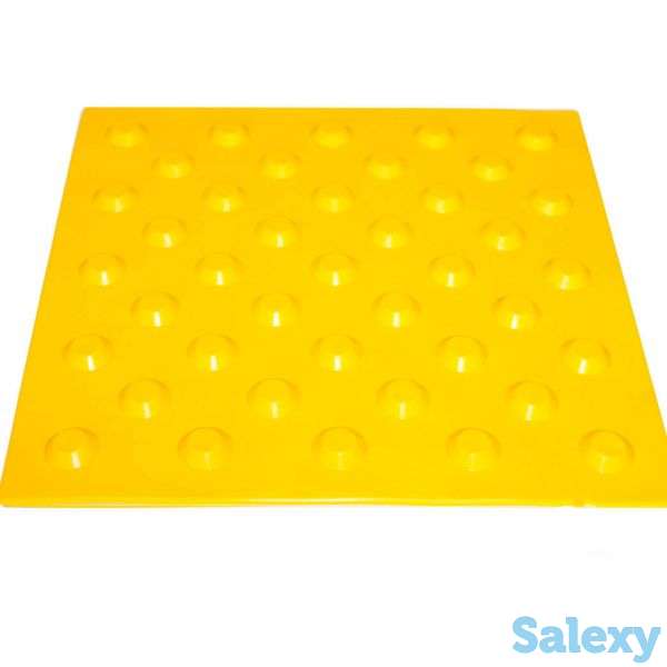 Тактильные плиты резина, фотография 1