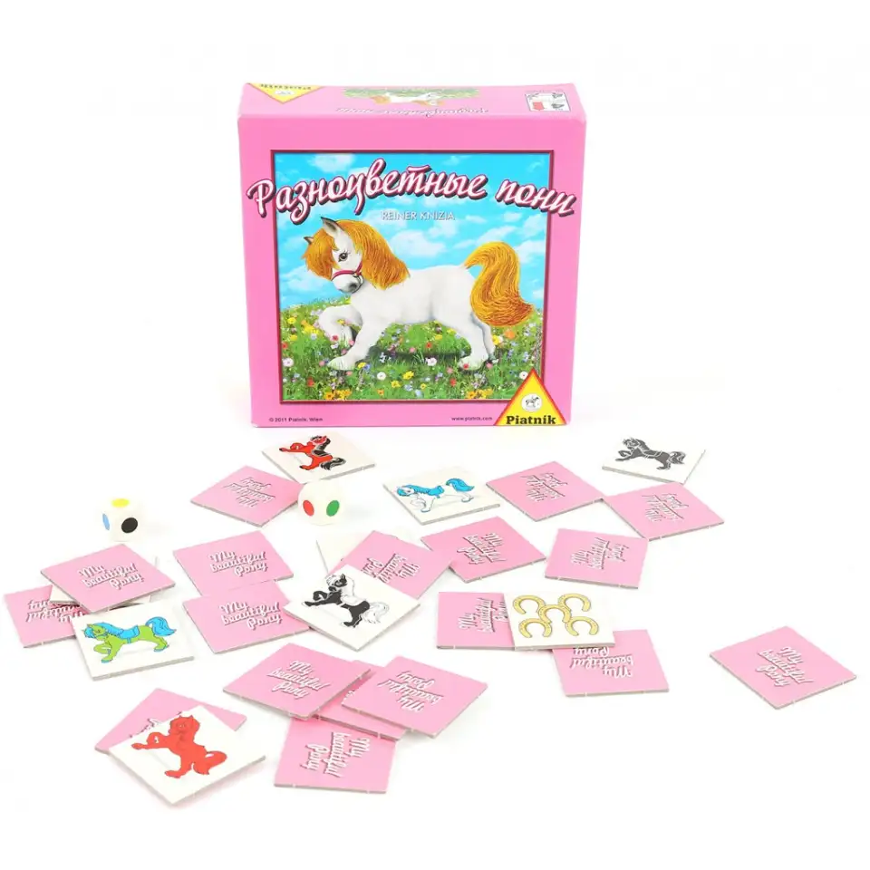 Настольная игра: Разноцветные пони, фотография 1