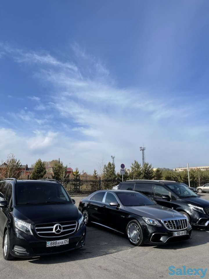 Прокат аренда Мерседес w222 с водителями по часам посуточно по г. Алматы и за его пределами, фотография 9