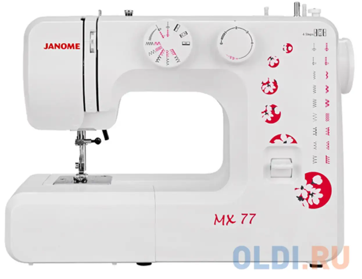 Швейная машина janome mx 77 белый, фотография 1
