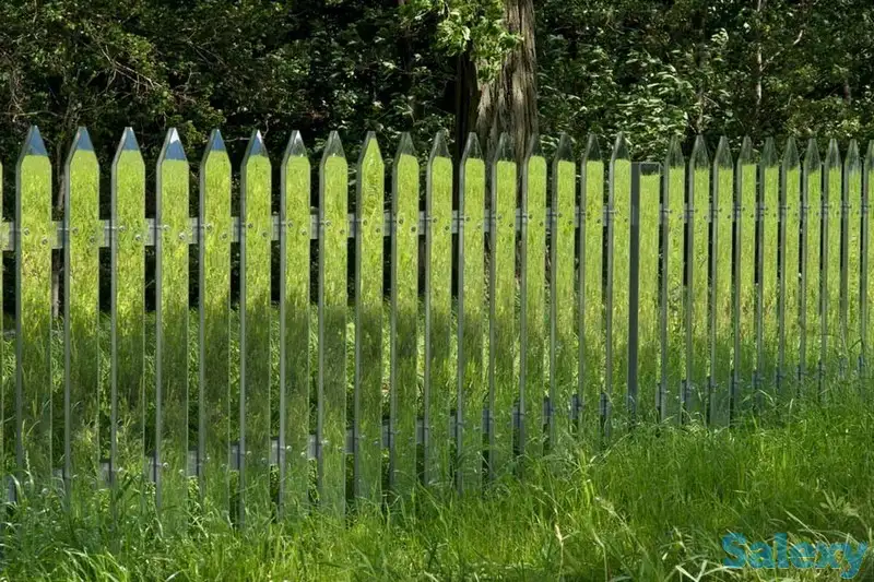 Акрил зеркало забор украшение, фотография 3