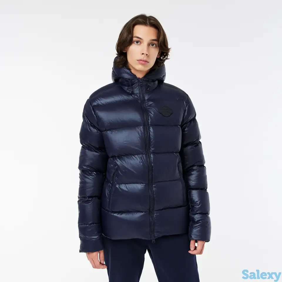 Мужская короткая куртка-пуховик lacoste, фотография 1